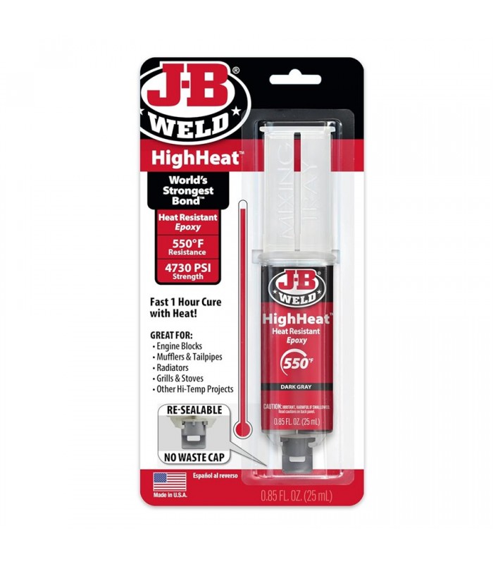 J-B Weld Seringue époxy haute température 25 ml