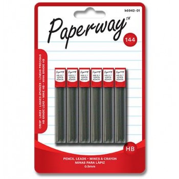 Paperway Mines de crayon 0,5 mm - 144 pcs