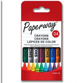Crayons de qualité supérieure - Paquet de 24