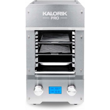 Kalorik Steakhouse Grill Pro Electric Broiler 1500°F Stainless Steel Steak Cooker