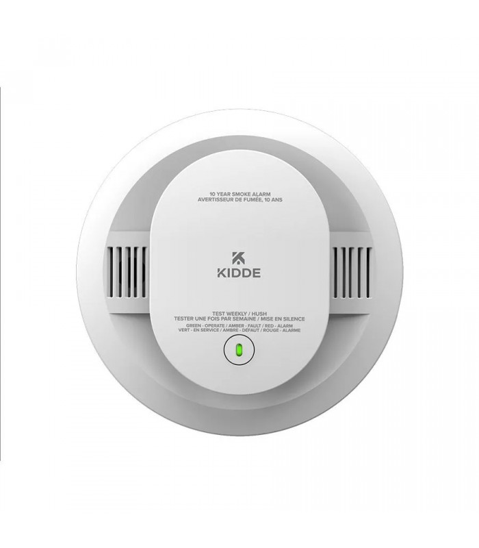Détecteur de fumée photoélectrique KIDDE 20SD10 avec pile 10 ans