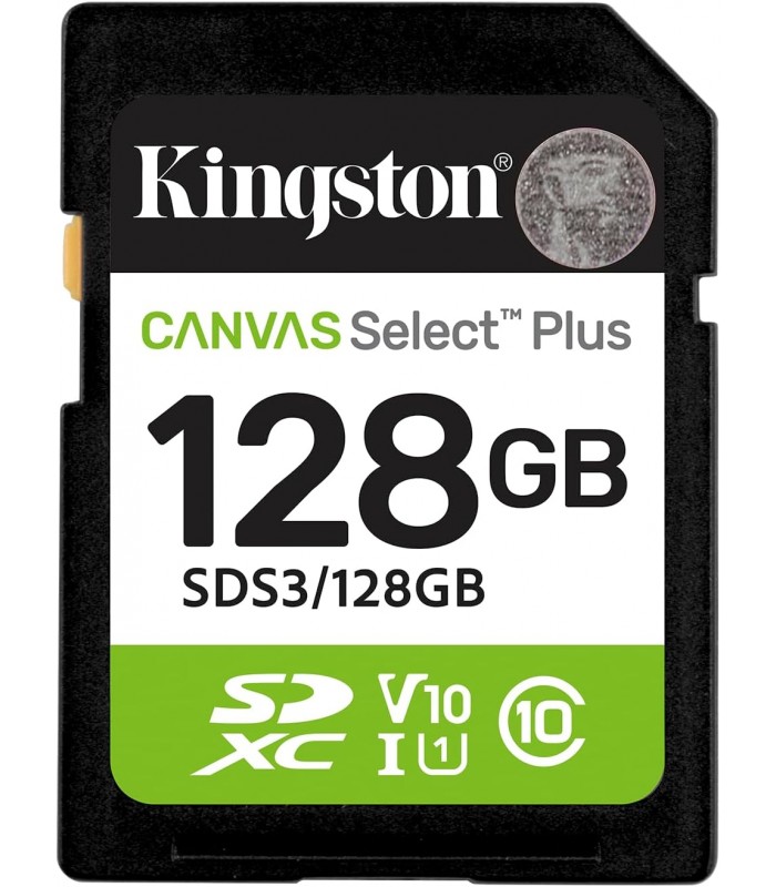 Kingston Canvas Select Plus Carte SD 128 Go Classe 10