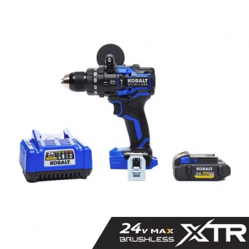 Kobalt XTR 1/2-in 24-volt Variable Brushless Cordless Hammer Drill *NEW*