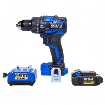 Kobalt XTR 24-volt 1/2-in Keyless Brushless Cordless Drill KXDD 1424A-03