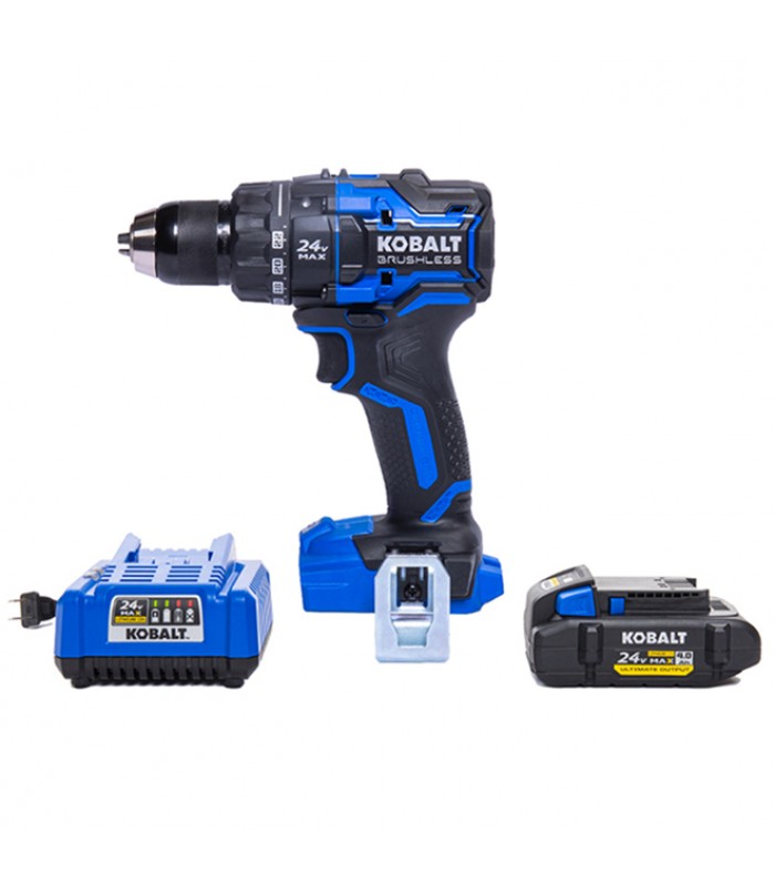 Kobalt XTR 24-volt 1/2-in Keyless Brushless Cordless Drill KXDD 1424A-03