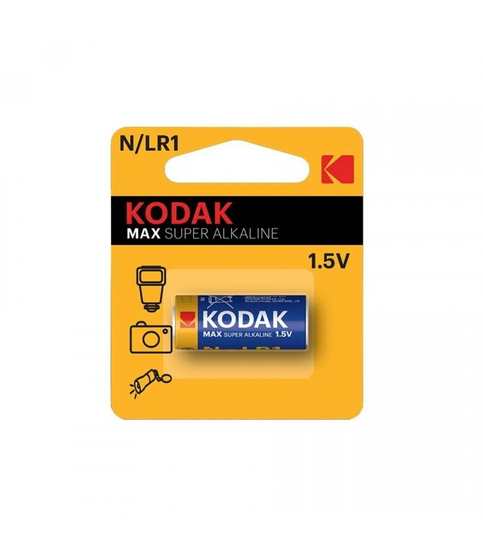 Kodak Max Super Alkaline N/LR1 Battery - 1.5V