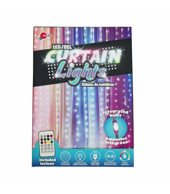 Rideau lumineux à LED