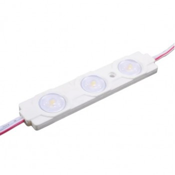 LED Module for Backlit - 3 LED - SMD2835 - 12V DC - 1.2W - IP65 - 6000K