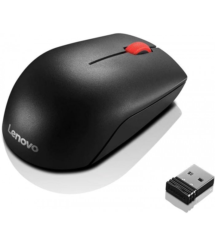 Lenovo Essential Compact Wireless Mouse, Black