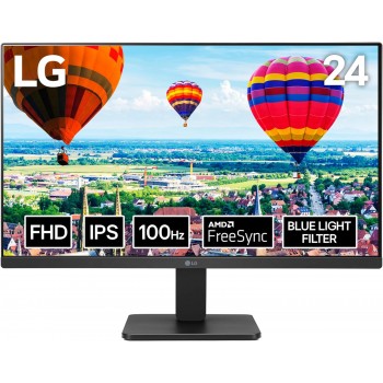 LG 24MR41A 23.8 in. Full HD IPS Monitor with AMD FreeSync and 100Hz Refresh Rate - Recerified