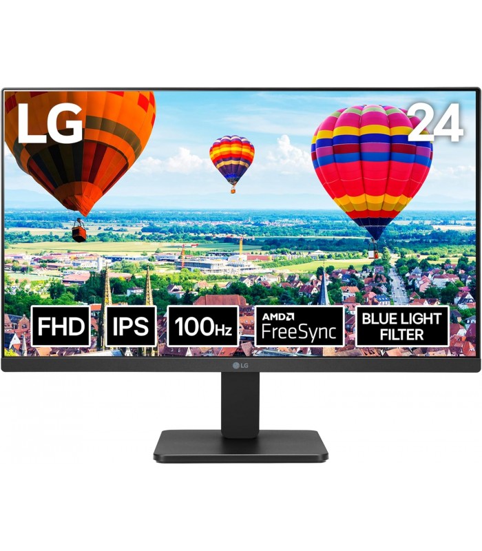 LG Moniteur IPS Full HD 24MR41A de 23,8 po. avec AMD FreeSync et taux de rafraîchissement de 100 Hz - Recertifié