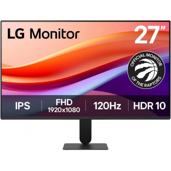 LG Moniteur Full HD (27U411A) – Écran Full HD de 27 po 120Hz