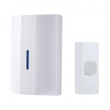 LightWay Plug-in Door Chime Wireless White