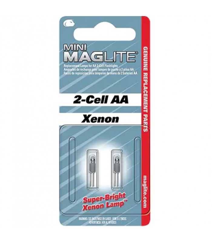 Maglite Ampoule de rechange pour lampe de poche Mini Maglite à 2 piles AA