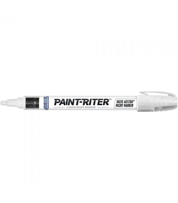 Markal 96820 White Valve Action Paint Marker