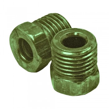 Master cylinder nut 1/4 in.T X 1/2 in.TH X 1/2 in. - Pack of 2