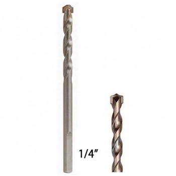 Milwaukee Mèche pour perceuse à percussion - 1/4 po. x 2 po. x 4 po.