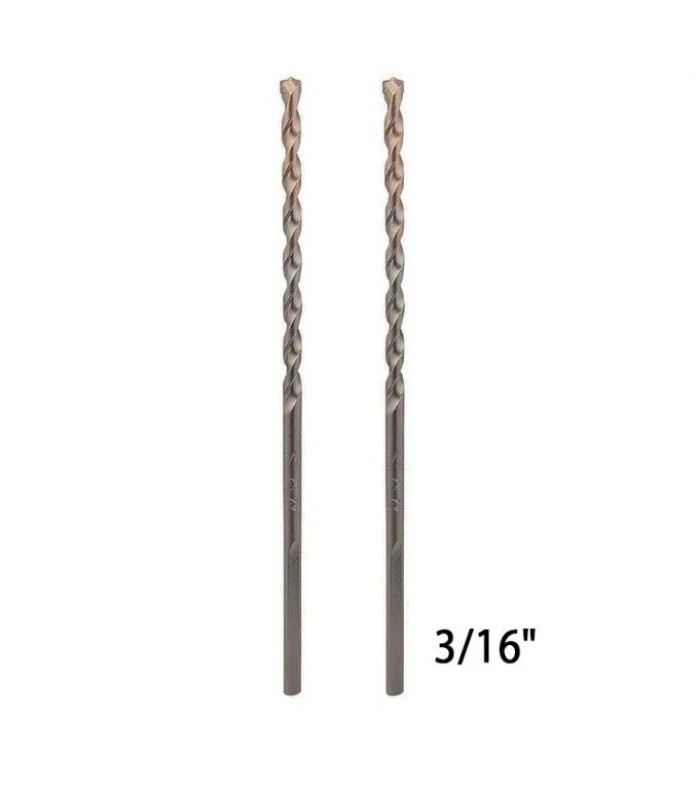 Milwaukee Hammer Drill Bit - 3/16 in. x 4 in. x 6 in. - Pack of 2