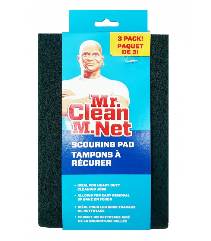 M. Net Tampons à récurer - Paquet de 3
