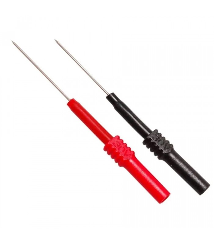 Multimeter Needle Test Probe Set - Red and Black