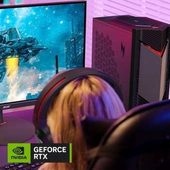 Acer Nitro 50 N50-650-ES12 Gaming Desktop Intel Core i5-13400F, 12GB RAM, 512GB SSD