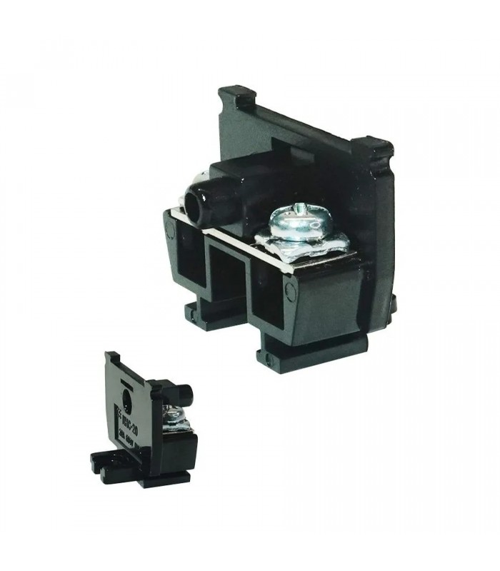 NHD Bloc terminal type Cassette pour rail DIN - 22-14 AWG - 600 V - 20A