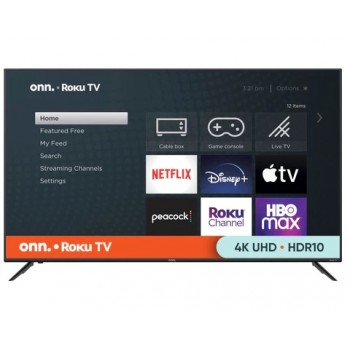 ONN 50 in. 4K UHD HDR Roku Smart TV - Recertified