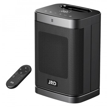 Chaufferette à céramique oscillante avec télécommande - 3 modes - 1500 W
