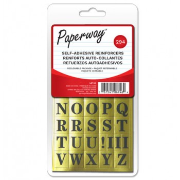 Paperway Self-Adhesive letters - 294 pcs
