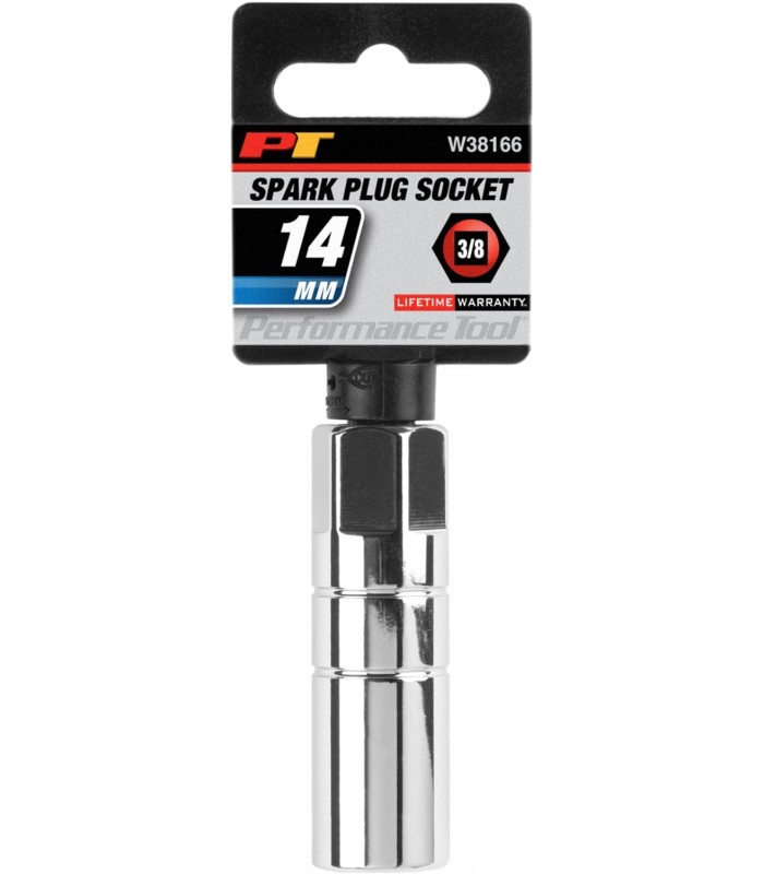 Performance Tool 3/8 in. Drive 14 mm Spark Plug Socket