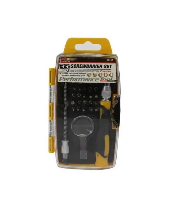 Performance Tool Screwdriver set - 33 pieces