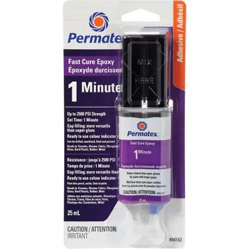 Permatex 1 Minute Epoxy, 25ml Syringe