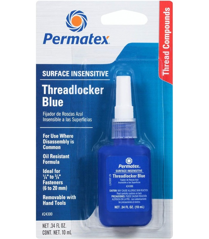 Permatex 24300 Surface Insensitive Threadlocker Blue 10ml