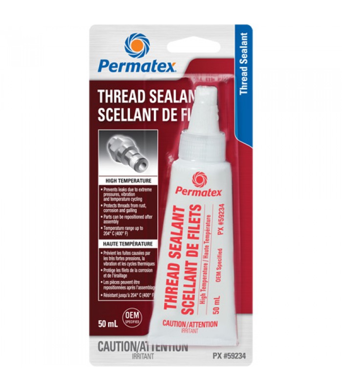 Permatex 592 Scellant pour filetage haute température 50ml