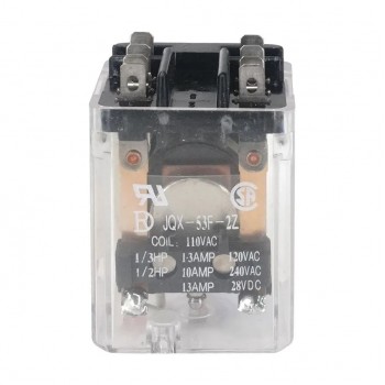 Relais d'alimentation - 240 V CA - 10 A - D.P.D.T. - 8 pins