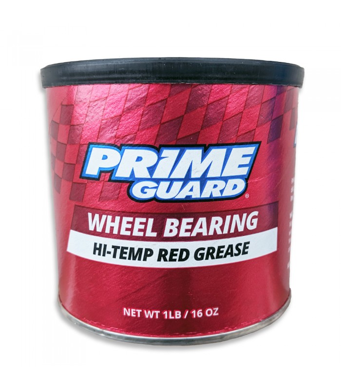 Prime Guard Graisse rouge haute température pour roulements de roue 464g