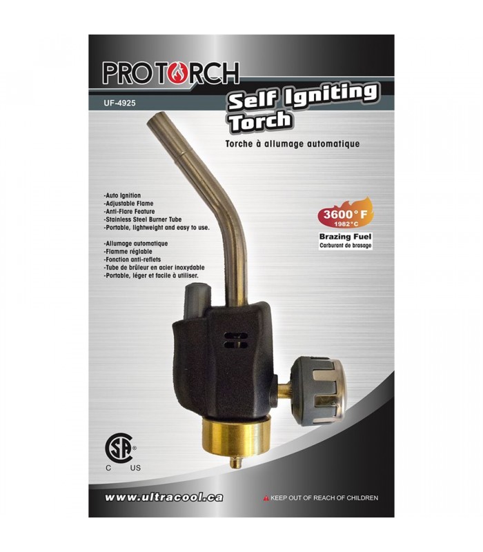 Pro Torch Tête pour torche à allumage automatique