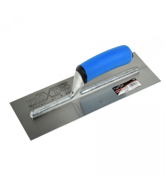 Pro-X-Tro Trowel Drywall 4 in. x 12 in. Rubberized Grip