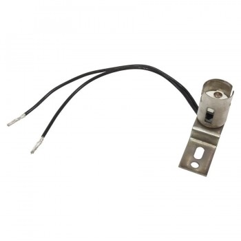 Base saillante pour ampoule BA15D avec fil 15 cm