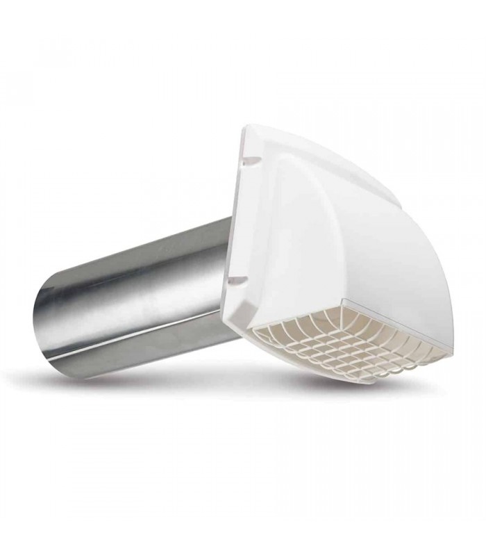 Promax Vent Hood White 4 inch