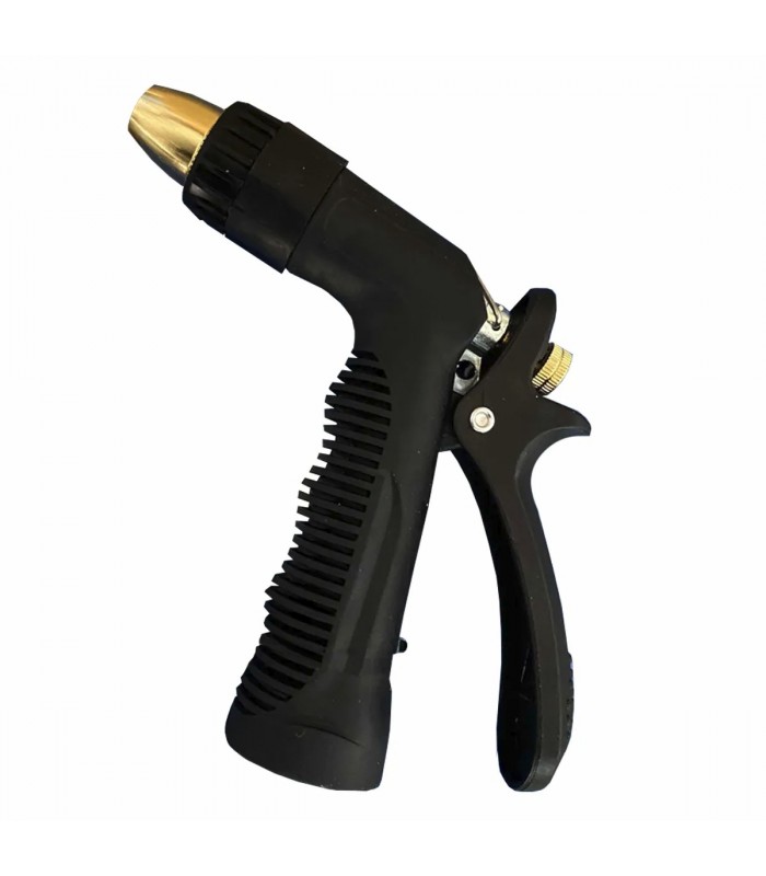 ProYard Aqua Pistolet pulvérisateur à 3 positions avec embout pour tuyau d'arrosage - Noir