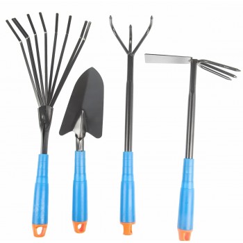 ProYard Ensemble d'outils de jardin - 4 Pièces