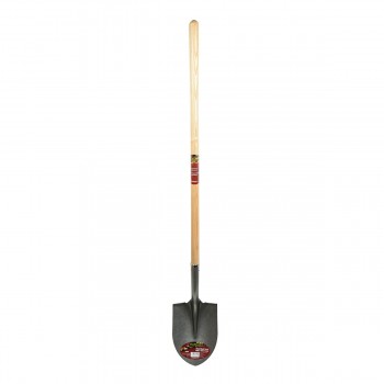 ProYard Shovel Round Point 58in x 8-1/2in Blade Wood L-Handle