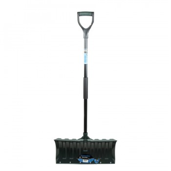 ProYard Pousse-neige 20-1/2 po. Lame en poly avec bord en métal Poignée en D 49-1/2 po.