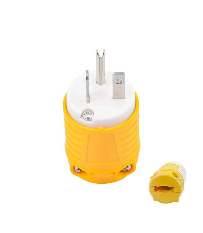 PureVolt 250 V 20 A NEMA 6-20R Plug - 3 Wires - Yellow