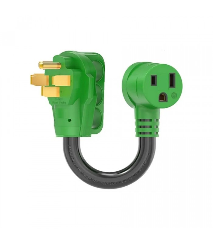 PureVolt 250V 50A NEMA 14-50P Male to 6-50R Female Power Cord - 45cm