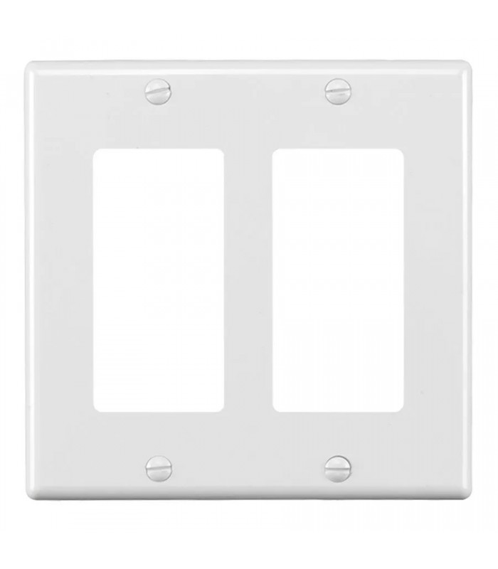 PureVolt Plaque murale décora double - Blanc