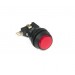 PureVolt Interrupteur à bouton poussoir momentané illuminé - S.P.D.T. - N.F. - 125/250 V - Rouge