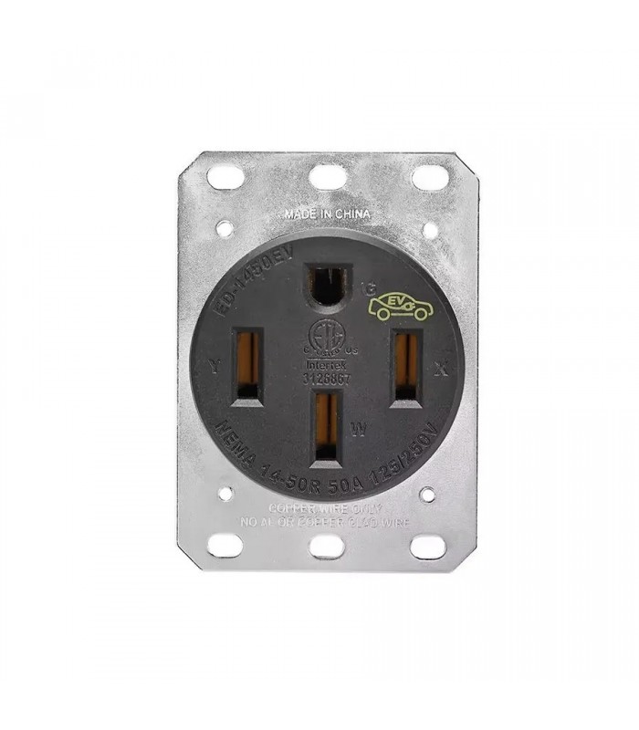 PureVolt Prise de recharge pour véhicule électrique NEMA 14-50R - 50 A