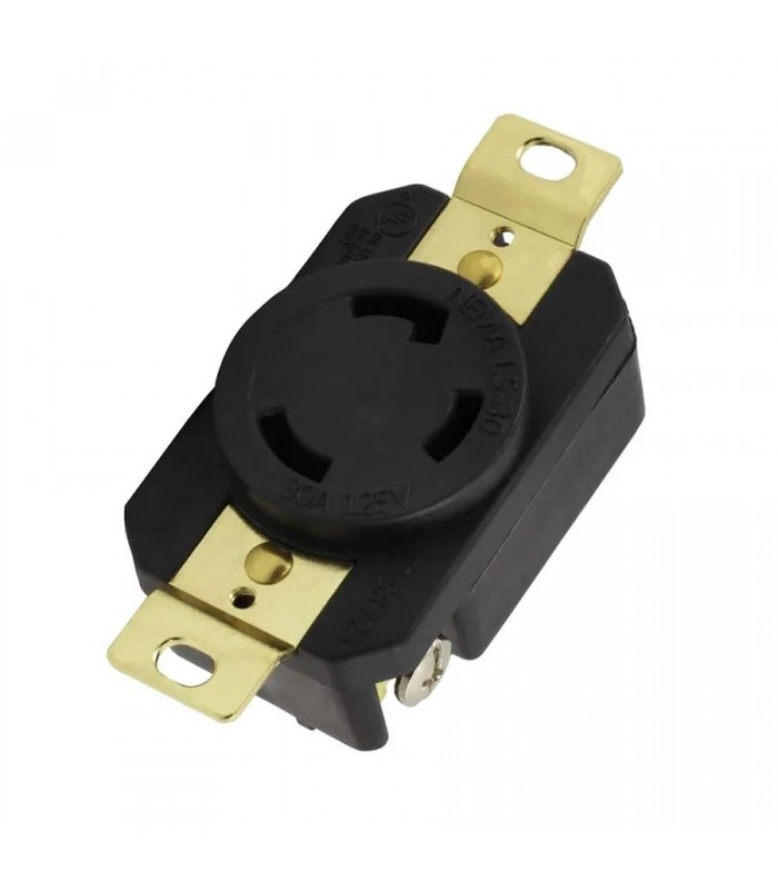 PureVolt Prise Twist Lock NEMA L5-30R encastrée 125V - 30A - 2 pôles/3 fils